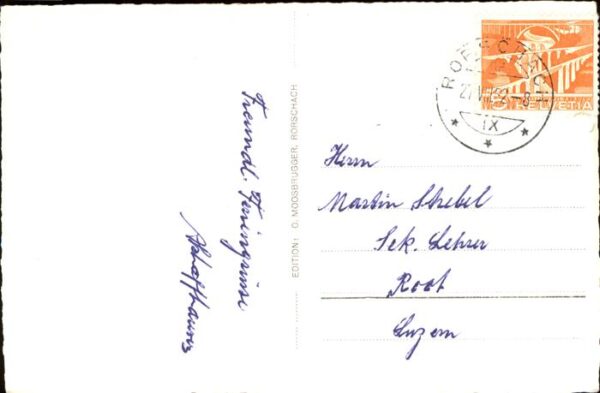 Dampfer Seitenrad Rörschach Quai – Bild 2