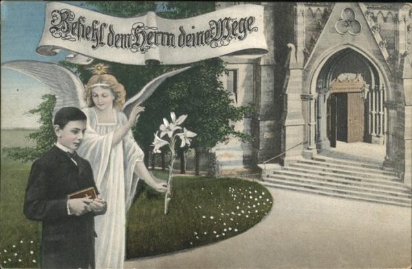 Konfirmation Kirche Engel