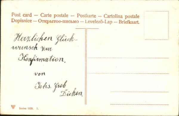 Konfirmation Kirche Engel – Bild 2
