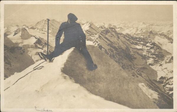 Bergsteigen Klettern Jungraugipfel