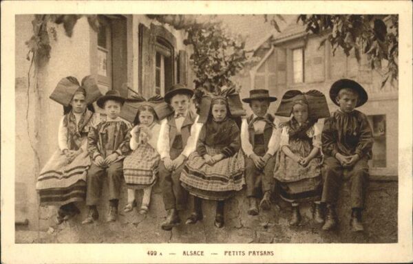 Trachten Alsace Kindergruppe