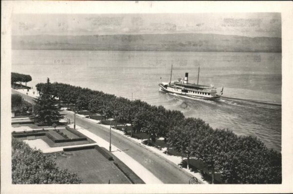 Dampfer Binnenschifffahrt Evion les Bains