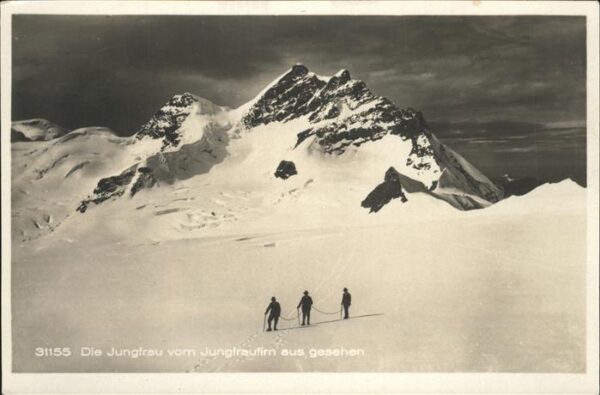 Bergsteigen Klettern Jungfrau Jungfraufirn