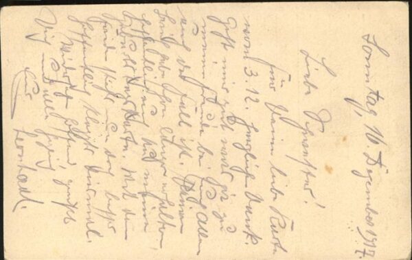 Feldpost-Motiv WK1 Batallion Infanterie Nr. 305 – Bild 2