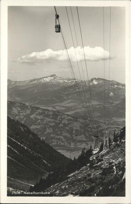 Seilbahn Nebelhornbahn