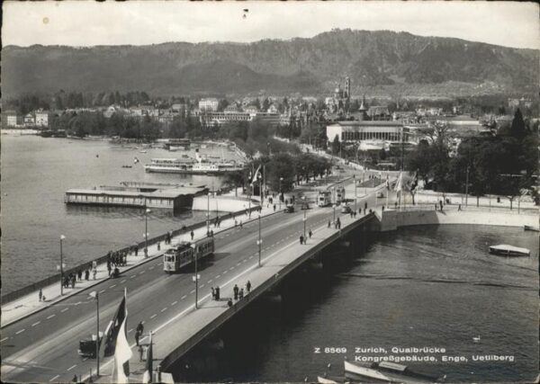 Strassenbahn Zürich Quaibrücke Uetliberg
