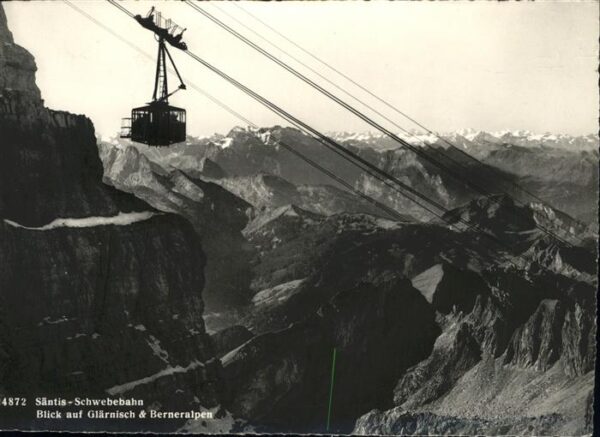 Schwebebahn Säntis Glärnisch Berneralpen