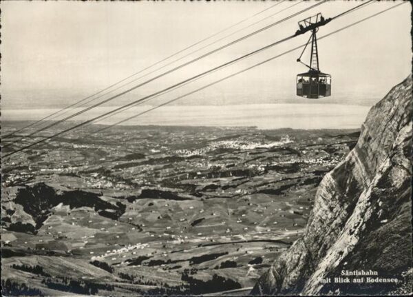Seilbahn Säntisbahn Bodensee