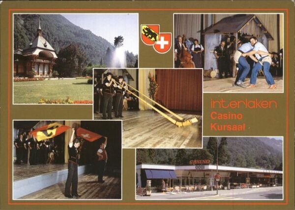 Alphorn Interlaken Casino Kursaal Wappen