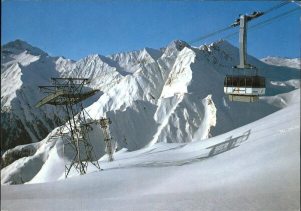 Seilbahn Luftseilbahn Ravaisch-Alp Trida Sattel
