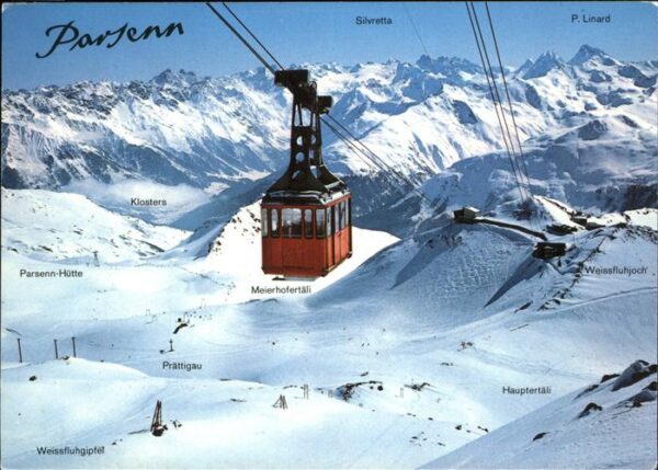 Seilbahn Silvretta Parsenn Prättigau Davos