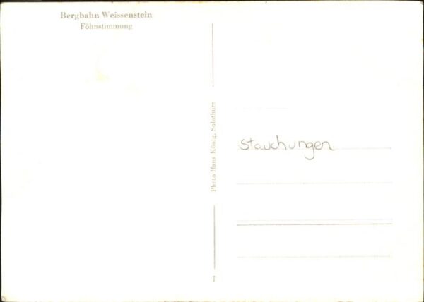 Sessellift Bergbahn Weissenstein – Bild 2