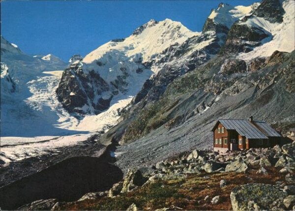 Gletscher Bovalhütte Biancograt