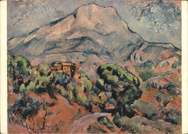Kuenstlerkarte Nr. 44 P. Cezanne Mountain Ste Victoria