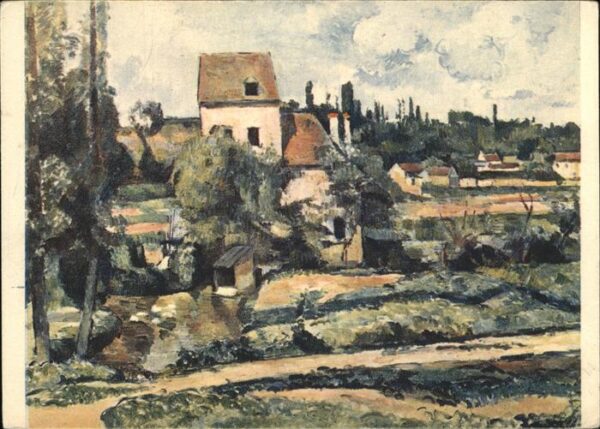 Kuenstlerkarte Nr. 114 P. Cezanne National-Gallerie Be