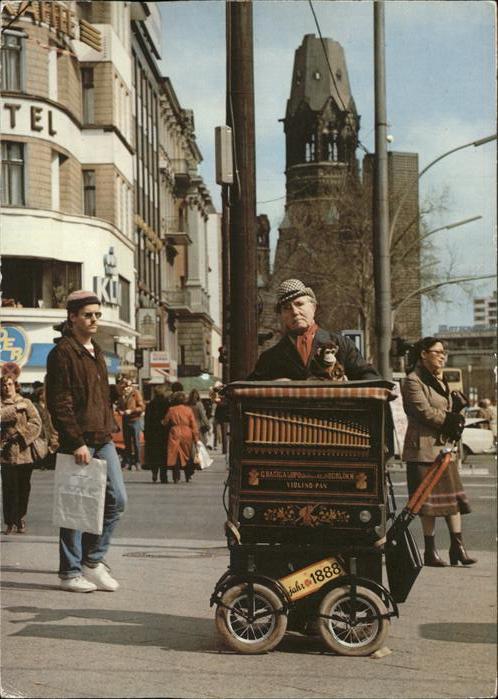 Drehorgel Kurfürstendamm Berlin