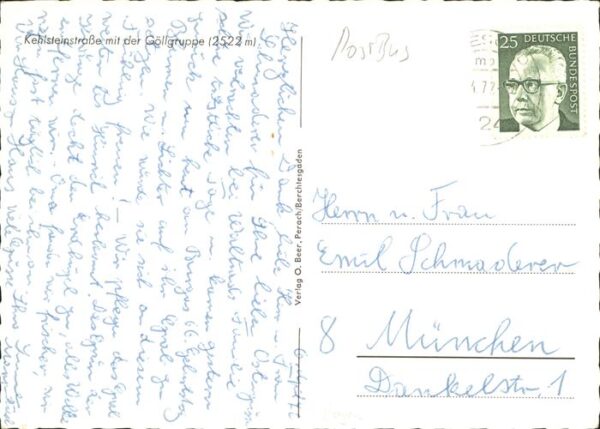 Postbus Kehlsteinstr. Göllgruppe – Bild 2