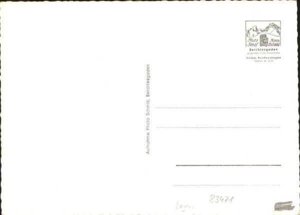 Edelweiss Alpenvereinshaus Kehlstein Berghof 1945 – Bild 2