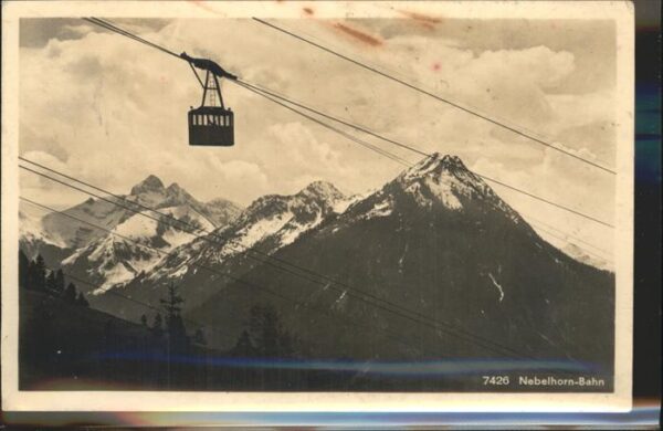 Seilbahn Nebelhornbahn Oberstdorf