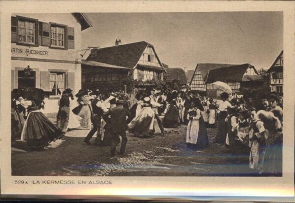 Trachten La Kermesse en Alsace Fest