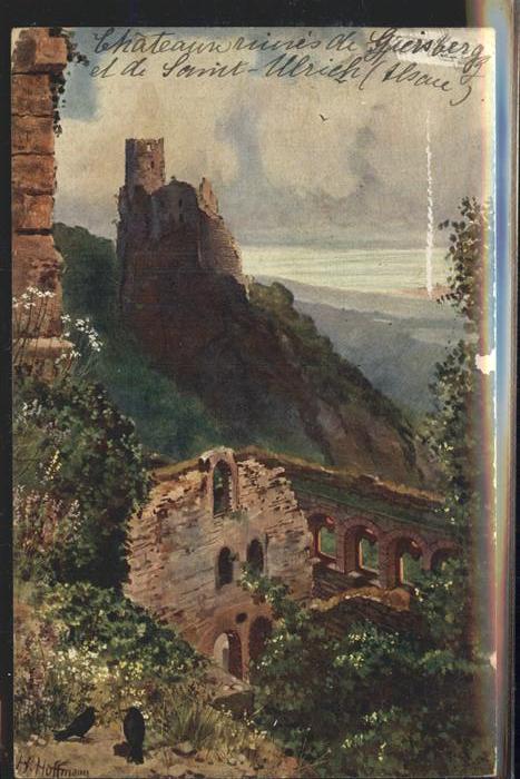 Hoffmann Heinrich Nr. Serie 1 Vogesen Ruine