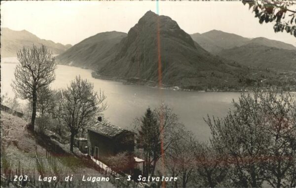 Lago di Lugano TI e San Salvatore