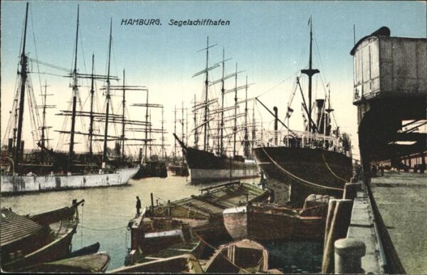 Segelschiffe Hafen Hamburg