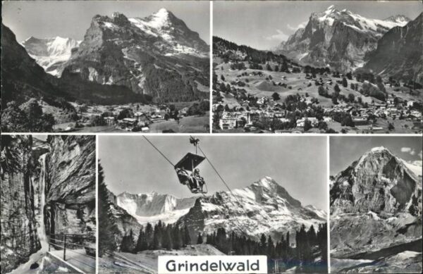 Sessellift Grindelwald Gletscherschlucht Firstbahn
