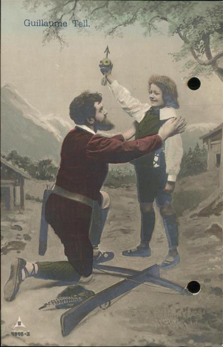 Tell Wilhelm Guillaume Tell Schiessbogen