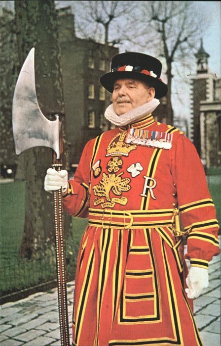 Leibgarde Wache Yeoman Warder Tower of London