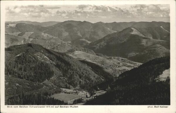 Foto Kellner Rolf Nr. 1524 Belchen-Multen Wiesental
