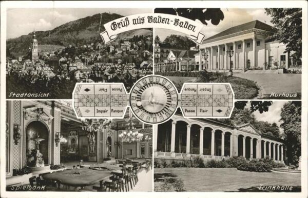 Casino Spielbank Baden-Baden Kurhaus Trinkhalle