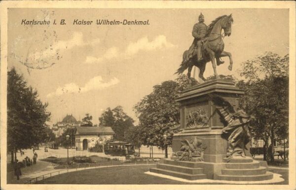 Wilhelm I Denkmal Karlsruhe