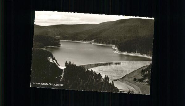 Staudamm Pumpspeicherkraftwerk Schwarzenbach-Talsperre Forbach