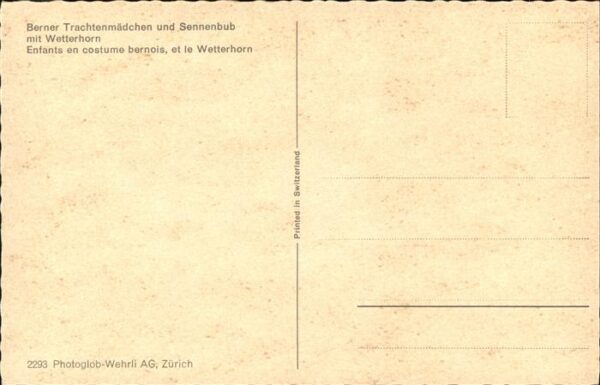 Trachten Bern Kinder Wetterhorn – Bild 2