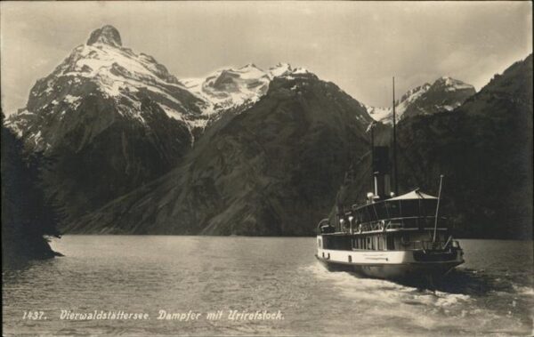 Dampfer Binnenschifffahrt Vierwaldstättersee Urirotstock