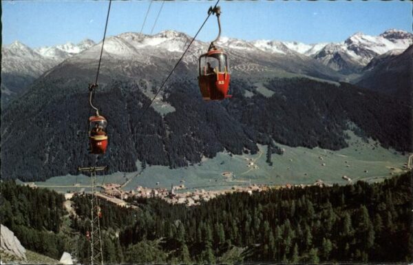 Seilbahn Davos Schatzalp-Strelepass