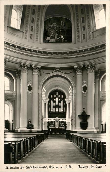 Kirchenorgel St. Blasien