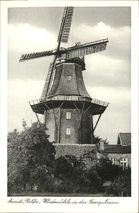 Windmuehle Aurich Ostfriesland Georgstrasse