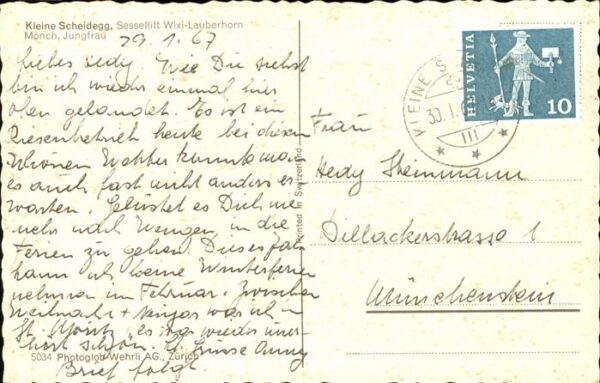 Sessellift Kleine Scheidegg Wixe-Lauberhorn – Bild 2
