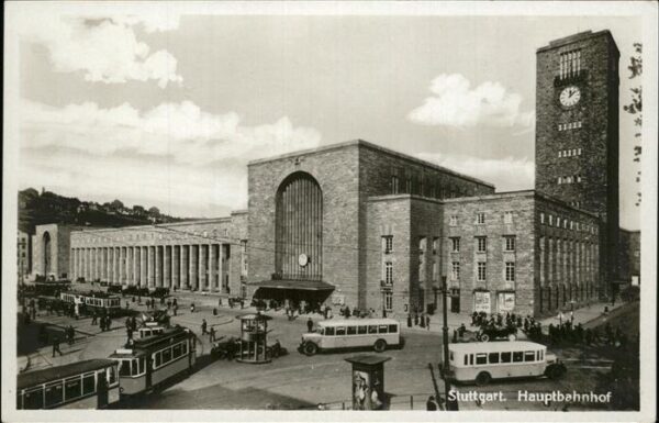 Strassenbahn Stuttgart Hauptbahnhof