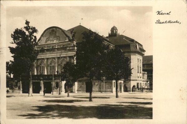 Theatergebaeude Kassel Staatstheater