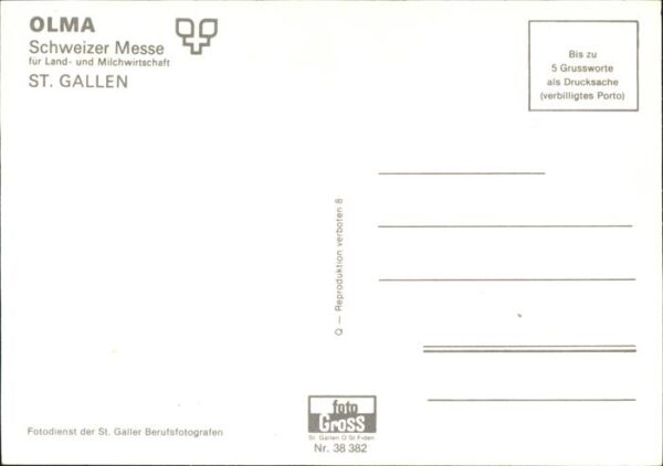Landwirtschaft Olma St. Gallen Schweiz Messe Pferd Sch – Bild 2
