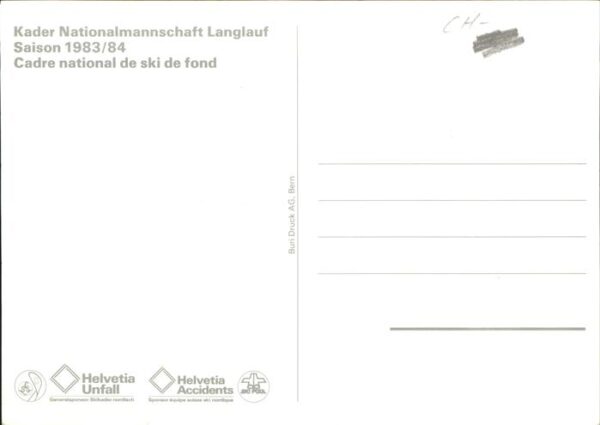 Skisport Kader Nationalmannschaft Langlauf – Bild 2