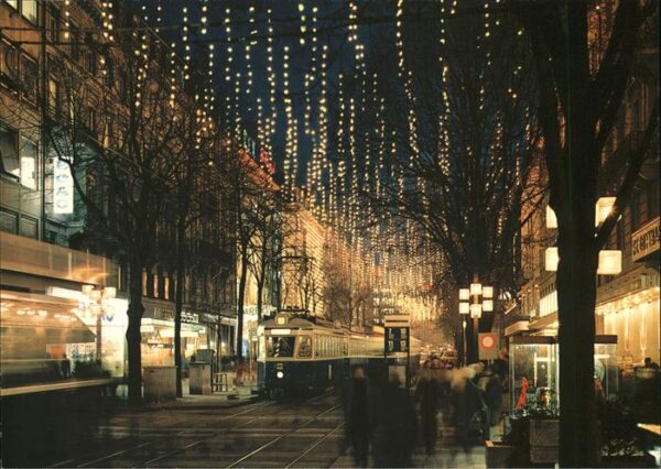 Strassenbahn Zürich Bahnhofstrasse