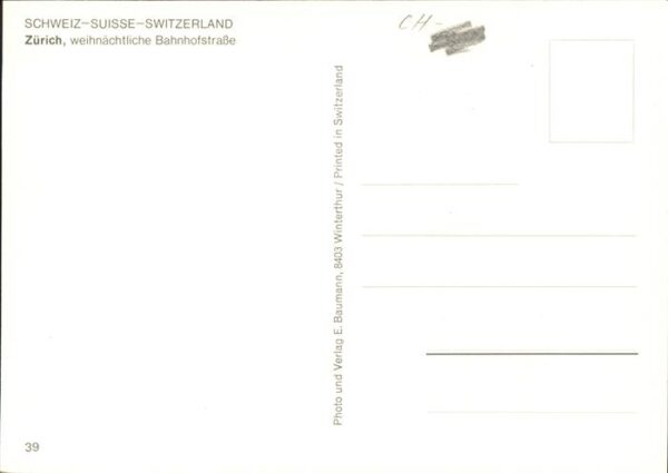 Strassenbahn Zürich Bahnhofstrasse – Bild 2