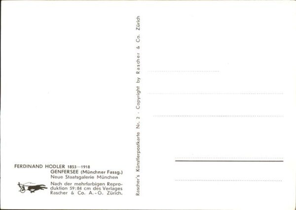 Hodler Ferdinand Nr. 2 Genfersee – Bild 2