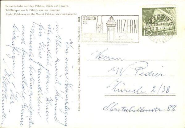 Seilbahn Pilatus Luzern – Bild 2