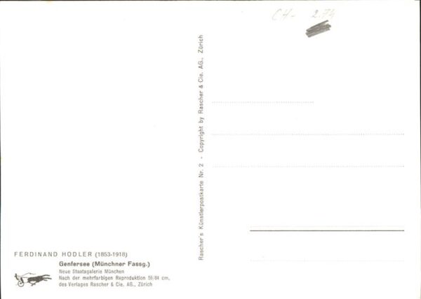 Hodler Ferdinand Nr. 2 Genfersee – Bild 2