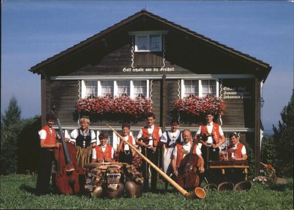 Musikanten Bänziger Appenzell Herisau Alphorn Cell